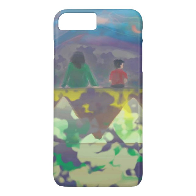 FÄRBT iPhone 7 Pluszazle sagaram Geschenke Case-Mate iPhone Hülle (Rückseite)