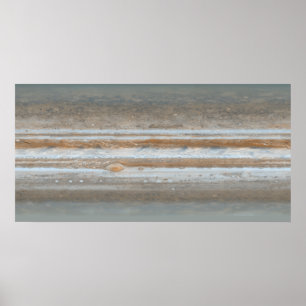 Farbtabelle des Jupiters Poster