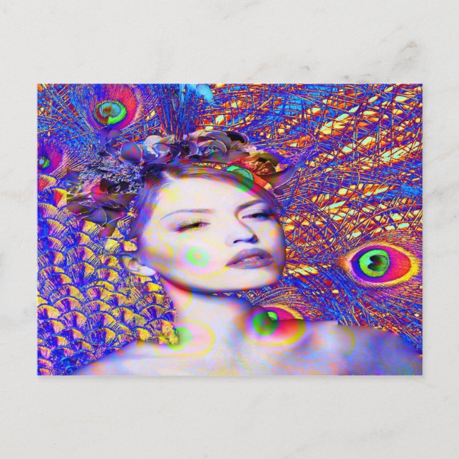 Farbtanz Postkarte (Vorderseite)