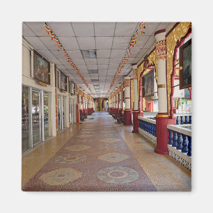 Farbtempel – Symmetrische Architektur Magnet