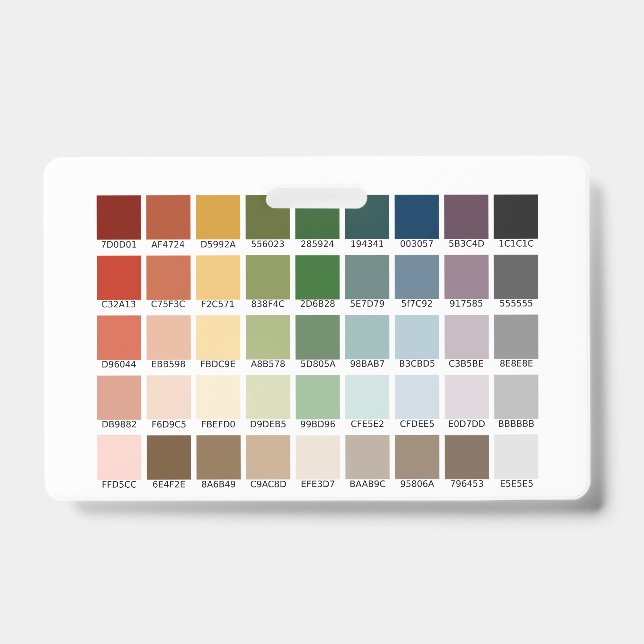 Farbtest Ausweis (Vorderseite)