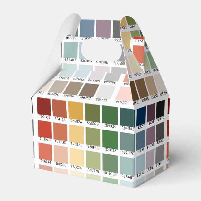 Farbtest Geschenkschachtel (Vorderseite)