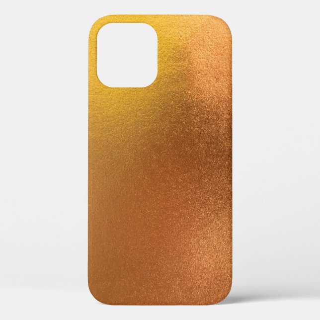 Farbtextur aus Gold oder Folie abstrakt, und Case-Mate iPhone Hülle (Rückseite)