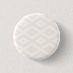 Farbton Beige und Weiß Button