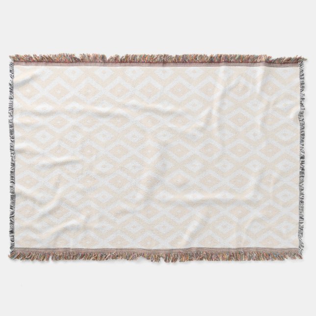 Farbton Beige und Weiß Decke (Vorderseite)