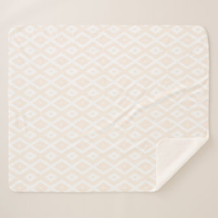 Farbton Beige und Weiß Sherpadecke