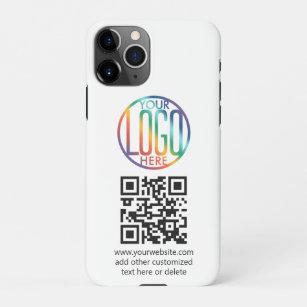 Farbton   Firmenlogo und Ihr QR-Code iPhone 11Pro Hülle