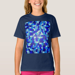 Farbtöne aus blau gesteinigtem Glas von Shirley Ta T-Shirt