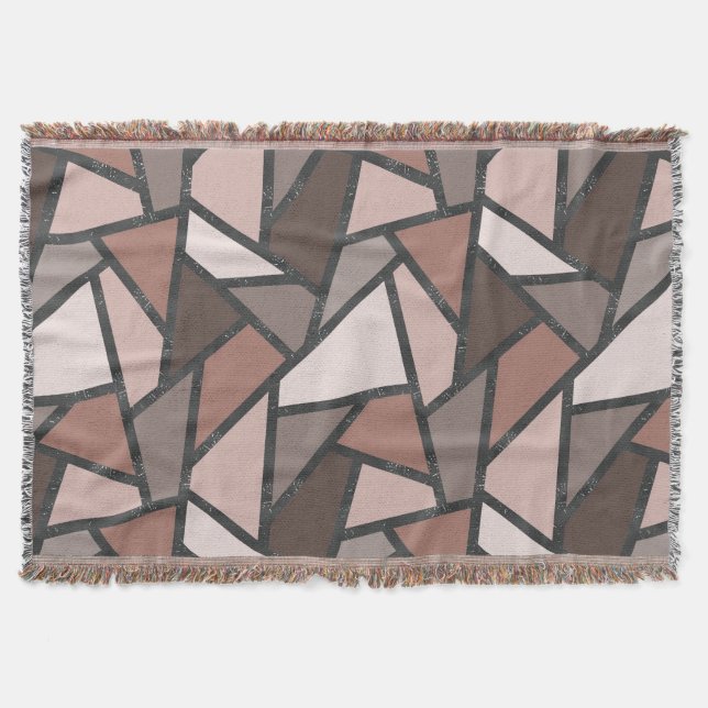 Farbtöne aus braunem Glasmuster Decke (Vorderseite)