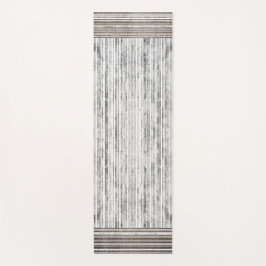 Farbtöne aus grauem Marmor und Streifen Yogamatte