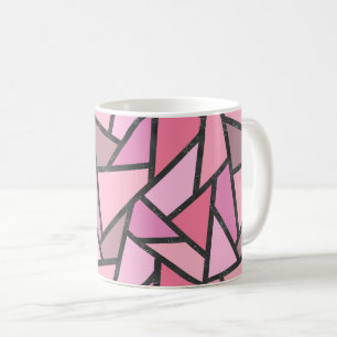 Farbtöne aus Korallenglas Kaffeetasse