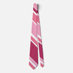 Farbtöne aus rosa Streifen Krawatte