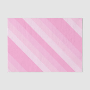 Farbtöne der rosafarbenen Diagonalstreifen Seidenpapier