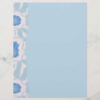 Farbtöne des Abstrakten Musters der blauen Flora