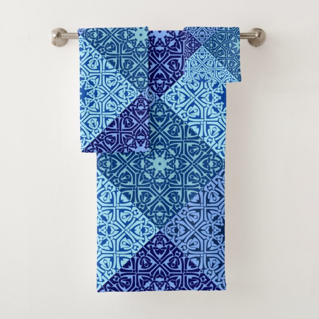 Farbtöne des blauen Set (Insitu)