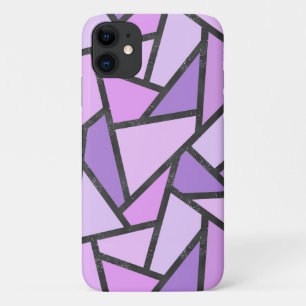 Farbtöne des lilac-farbenen Glasmusters Case-Mate iPhone Hülle