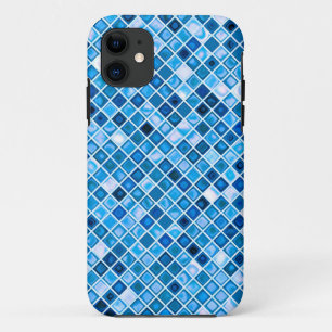 Farbtöne des Mosaikfliesen-Musters "Watery" Case-Mate iPhone Hülle