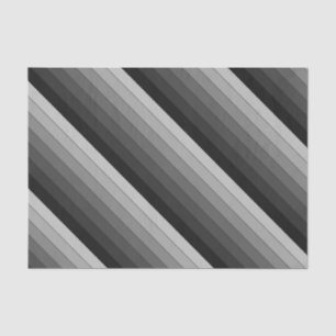 Farbtöne des Musters "Graue Streifen" Seidenpapier