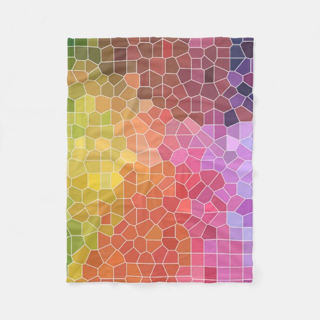 Farbtöne Fleecedecke (Vorderseite)