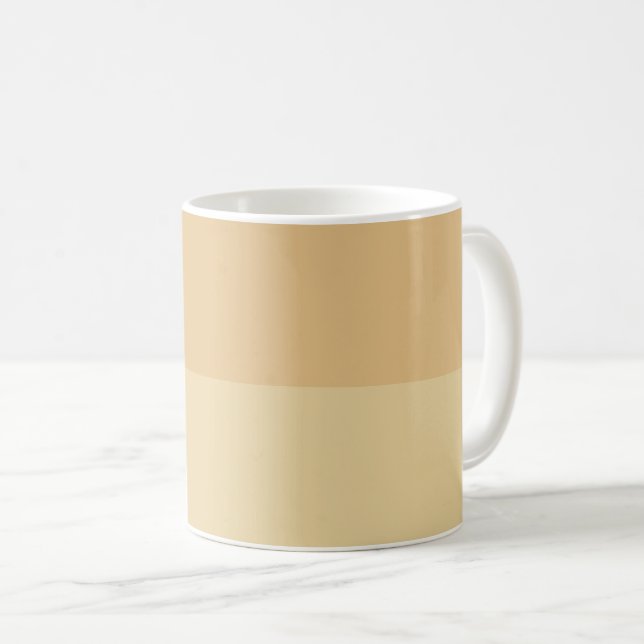 Farbtöne in Camel-Beige Kaffeetasse (VorderseiteRechts)