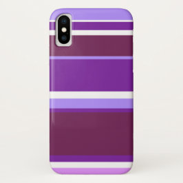 Farbtöne lila Streifen Case-Mate iPhone Hülle