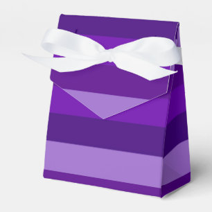 Farbtöne Lila Streifen Geschenkschachtel