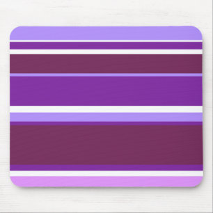 Farbtöne lila Streifen Mousepad
