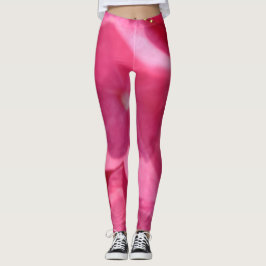 Farbtöne rosa Blume Blumenfotografie Leggings