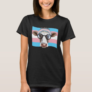 Farbtöne und Transsexuelle-Flagge für Co T-Shirt