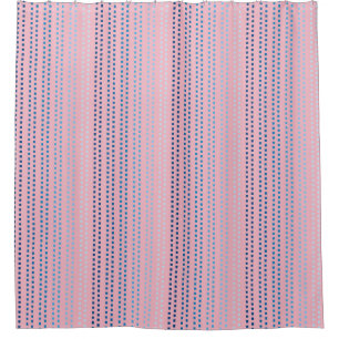 Farbtöne von Blau mit veränderbarer Hintergrundfar Duschvorhang