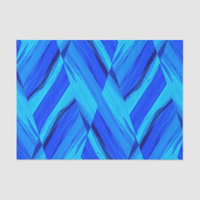 Farbtöne von blauem Papiertaschentuch Seidenpapier (Vorderseite)