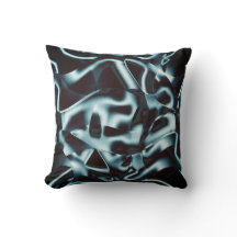 Farbtöne von blauem Silber auf abstrakten Bändern 