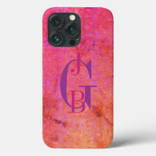 Farbtöne von Rosa, Orange und Lila Ombre Case-Mate iPhone Hülle