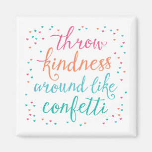 Farbtupfer, ähnlich wie Confetti Magnet