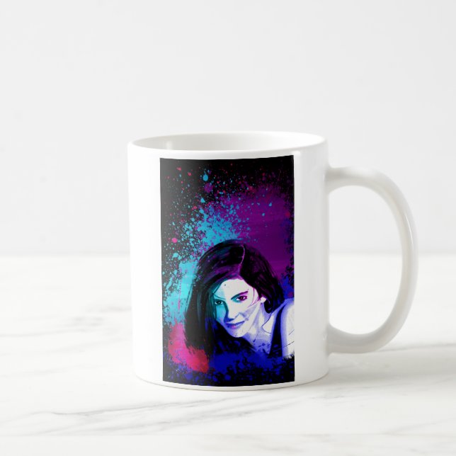 Farbtupfer Kaffeetasse (Rechts)