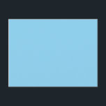 Farbtupfer Postkarte<br><div class="desc">Farbbaby blau 89CFF0</div>