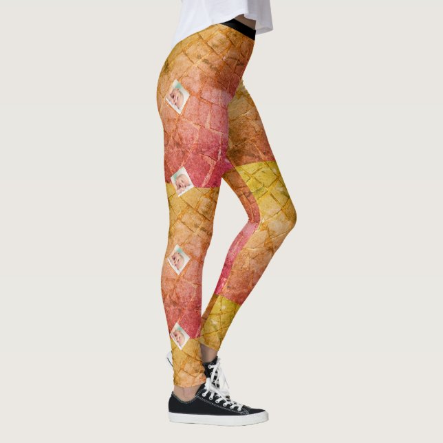 Farbübergreifende benutzerdefinierte Leggings (Rechts)