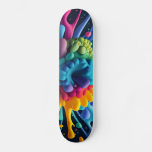 Farbüberschlag Skateboard