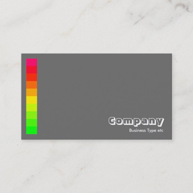 Farbvarianten IV 02a - Grau Visitenkarte (Vorderseite)