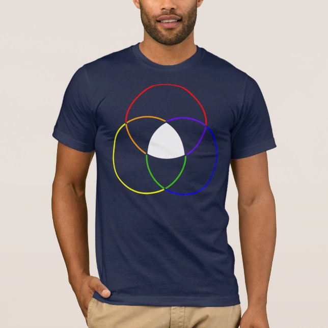 Farbvenendiagramm T-Shirt (Vorderseite)