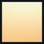 Farbverlauf Gelb und Pfirsichfarben Fotodruck<br><div class="desc">Gelb und pfirsichfarben.</div>