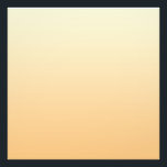 Farbverlauf Gelb und Pfirsichfarben Fotodruck<br><div class="desc">Gelb und pfirsichfarben.</div>