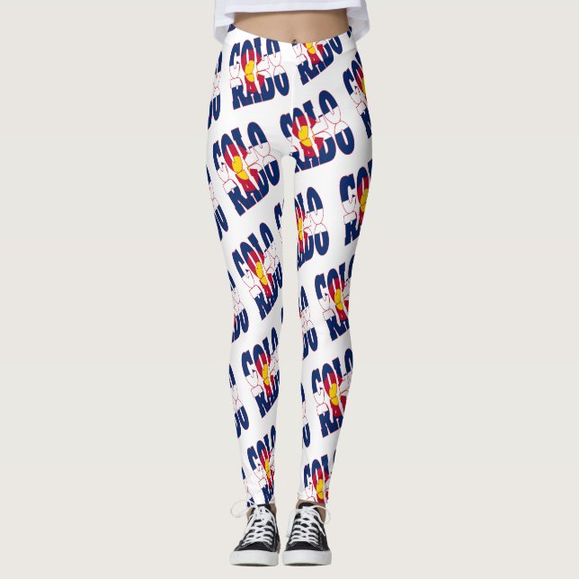 Farbverlauf Leggings (Vorderseite)