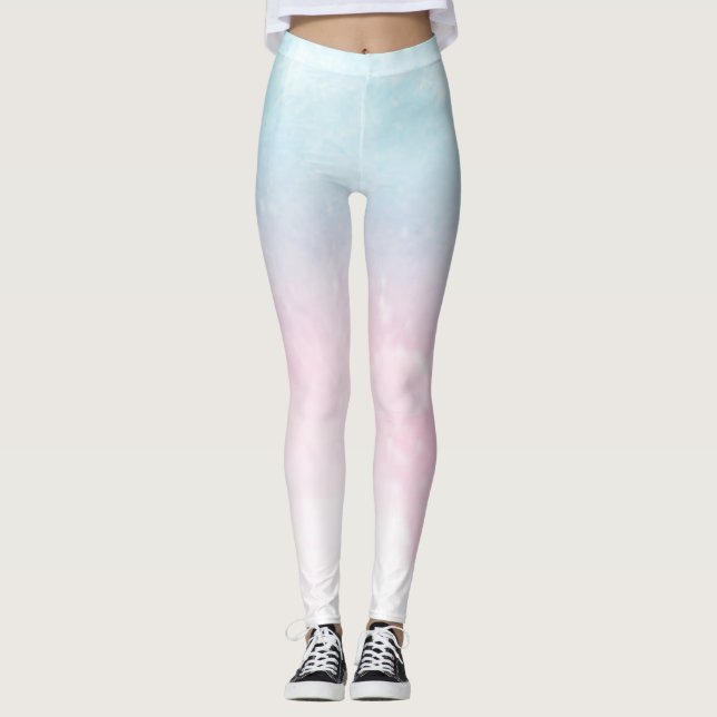 Farbverlauf ombre Leggings (Vorderseite)