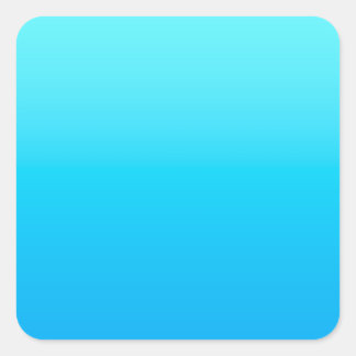 Farbverlauf Quadratischer Aufkleber