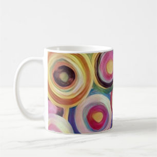 Farbverlauf, rauer Texturhintergrund Kaffeetasse