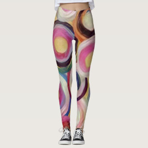 Farbverlauf, rauer Texturhintergrund Leggings