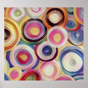 Farbverlauf, rauer Texturhintergrund Poster