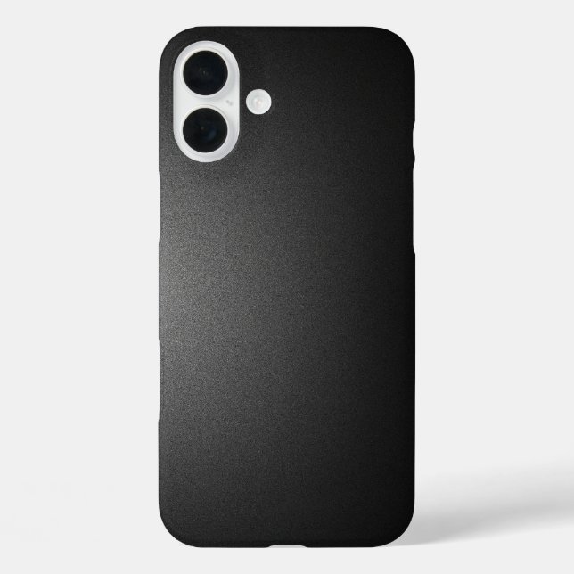 Farbverlauf schwarze Farbe  Case-Mate iPhone Hülle (Rückseite)