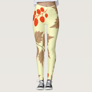 Farbverlaufsmuster für Herbstlaub Leggings